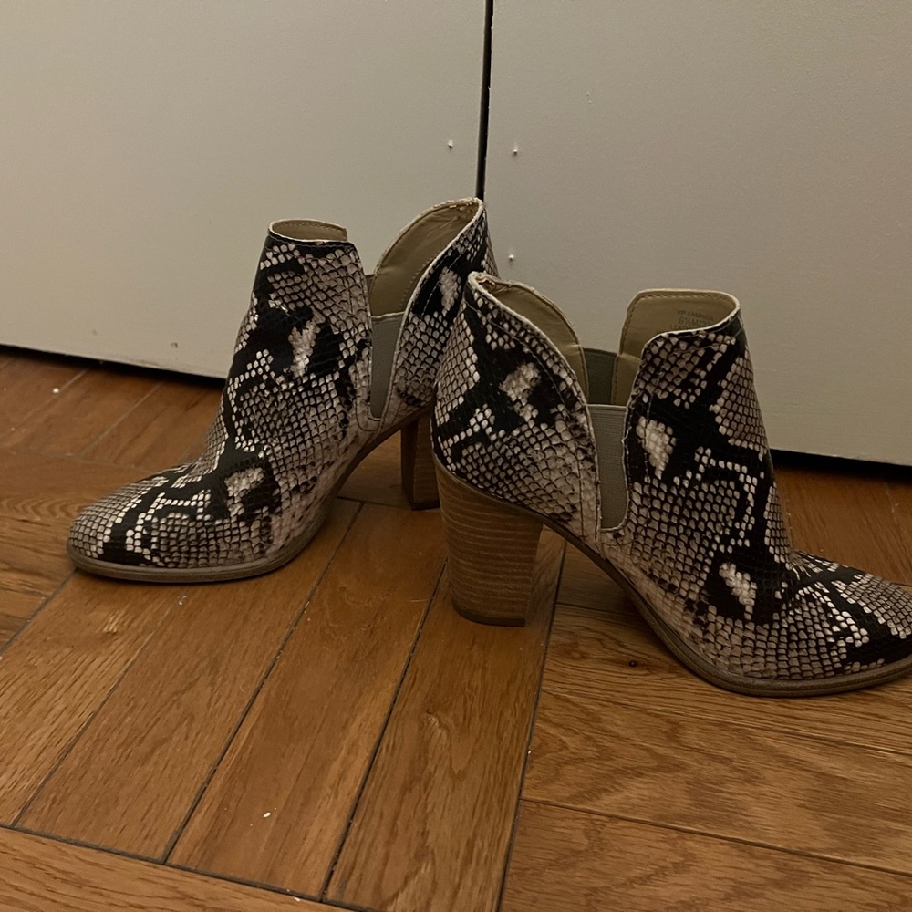 Vince Camuto Snakeskin Boots